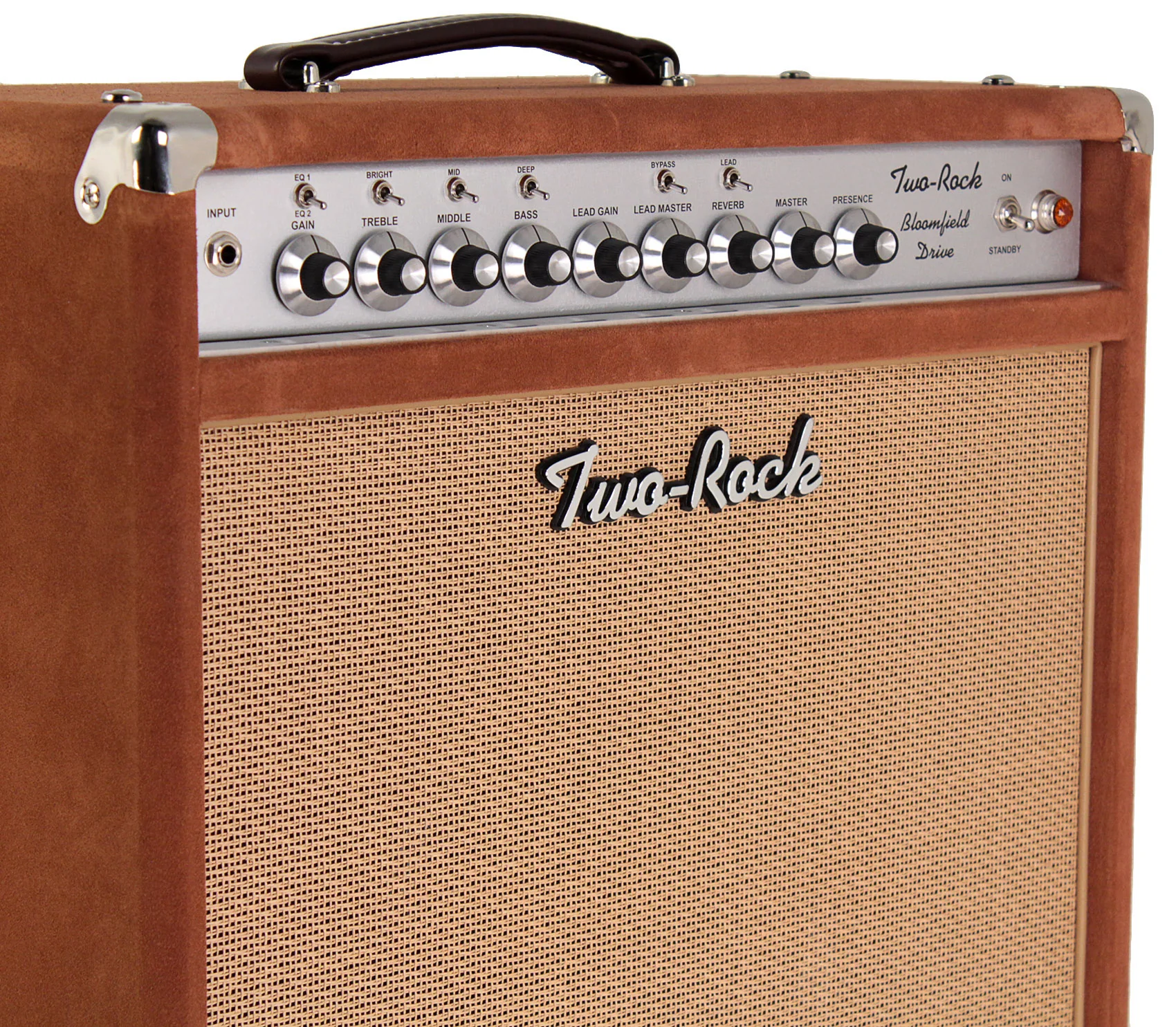 Two-Rock Bloomfield Drive 40/20 Combo, Tobacco Suede, Cane - Image 3