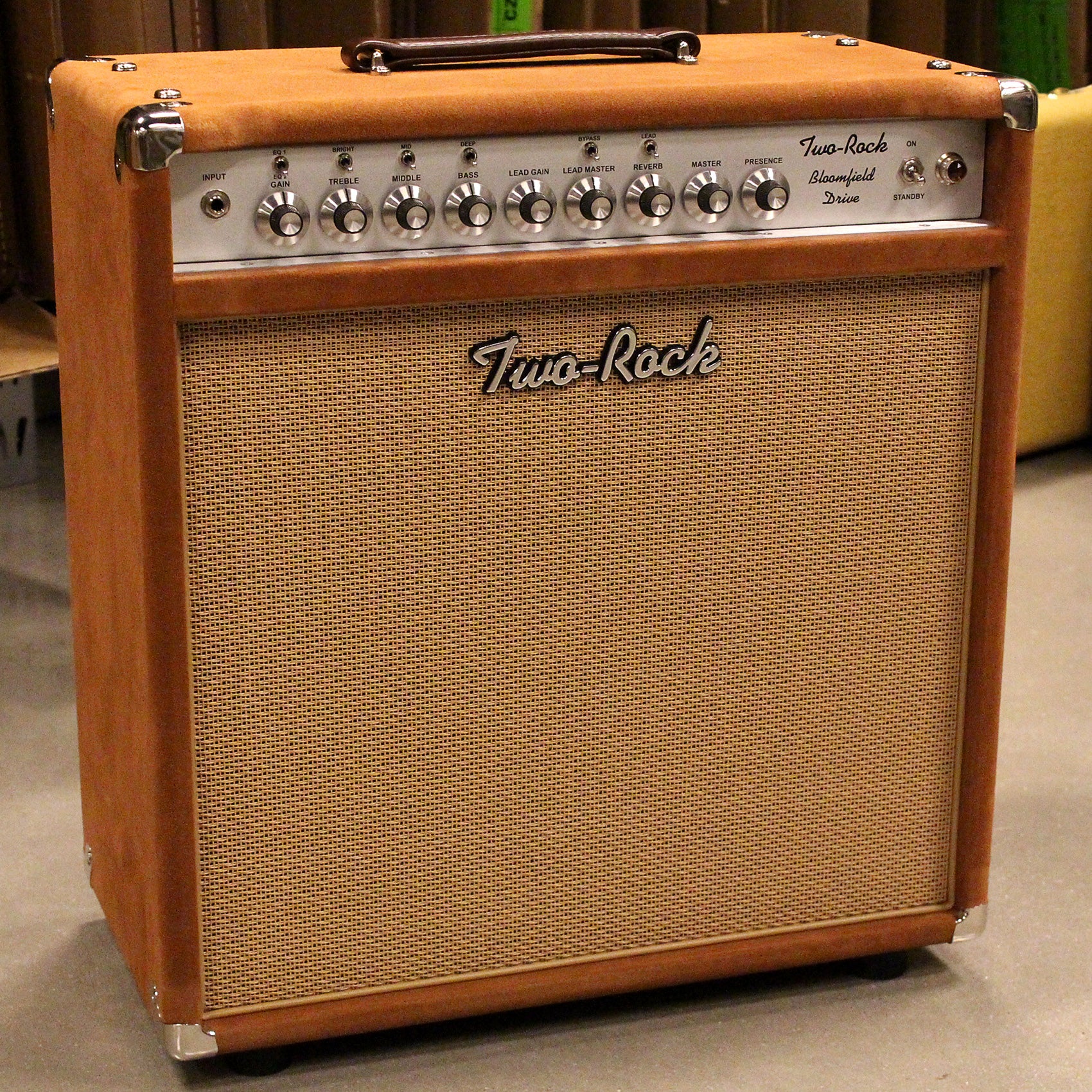 Two-Rock Bloomfield Drive 40/20 Combo, Tobacco Suede, Cane - Image 5