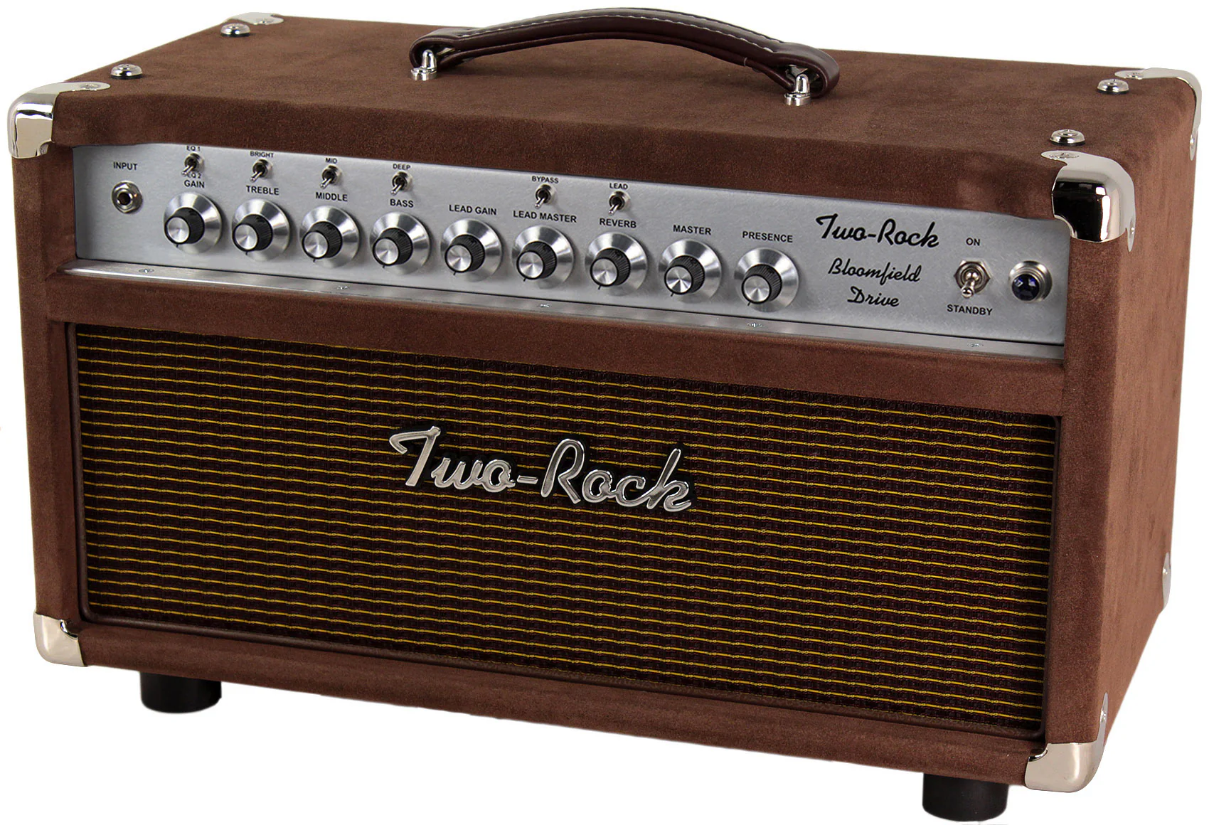 Two-Rock Bloomfield Drive 40/20 Head, 1x12 Cab, Brown Suede - Image 2
