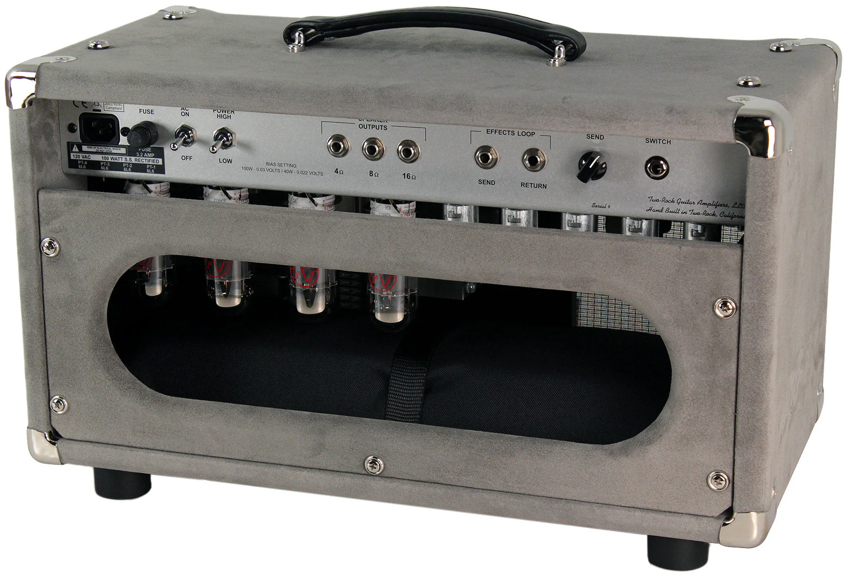 Two-Rock Bloomfield Drive 40/20 Head, 2x12 Cab, Silver Suede - Image 5