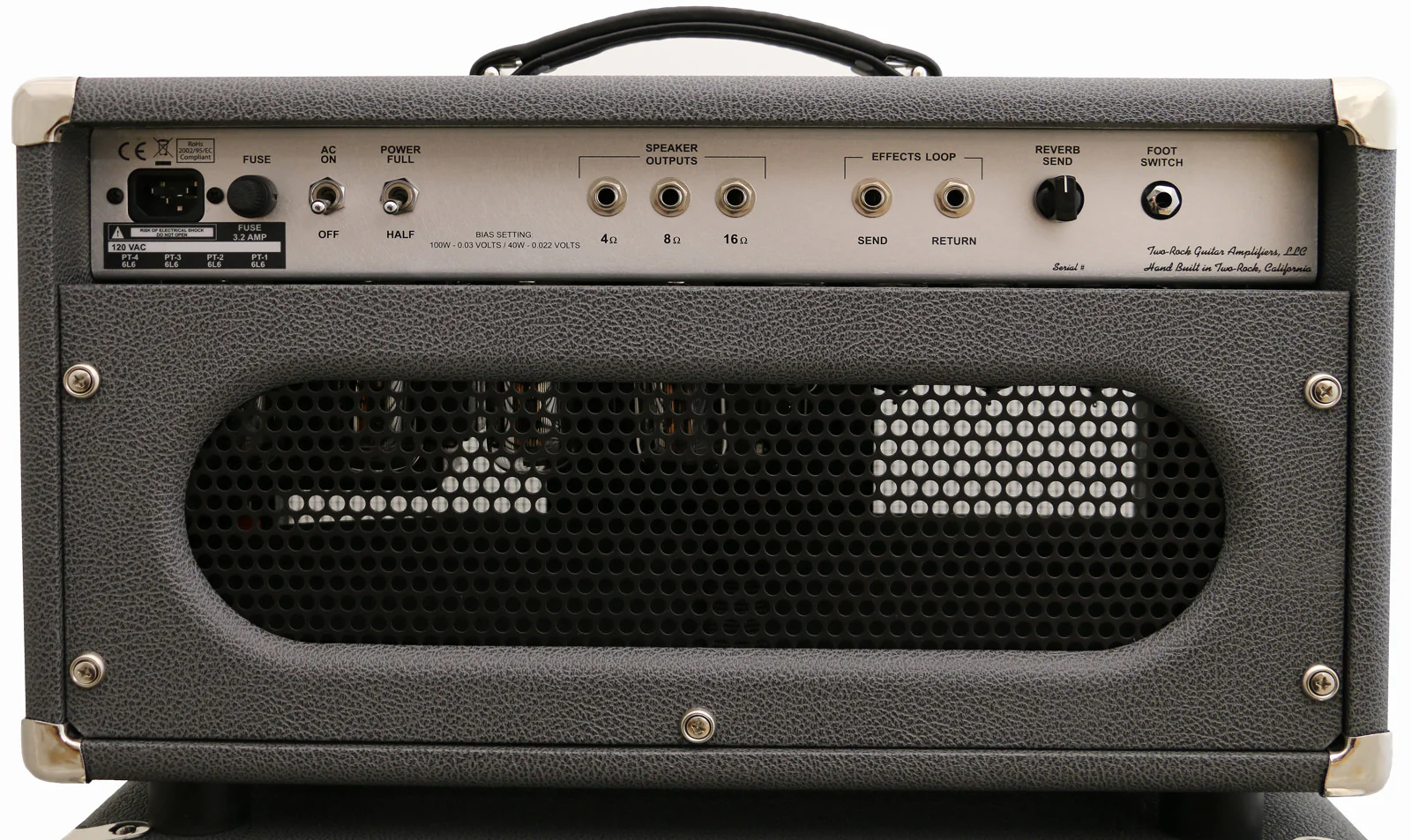 Two-Rock Bloomfield Drive 40/20 Head, Slate Gray - Image 3