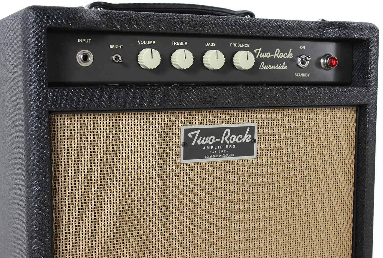 Two-Rock Burnside 1x12 Combo Amp, Black Tweed, Latest Version - Image 3