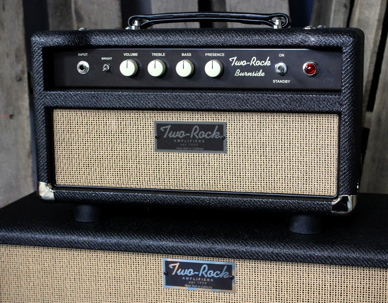 Two-Rock Burnside Head, 1x12 Cab, Black Tweed - Image 8