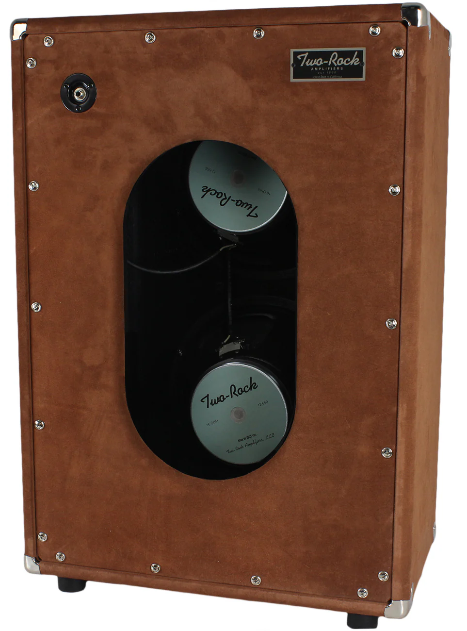 Two-Rock Classic Reverb Signature 100/50 Head, 2x12 Cab, Tobacco Suede, Cane - Image 6