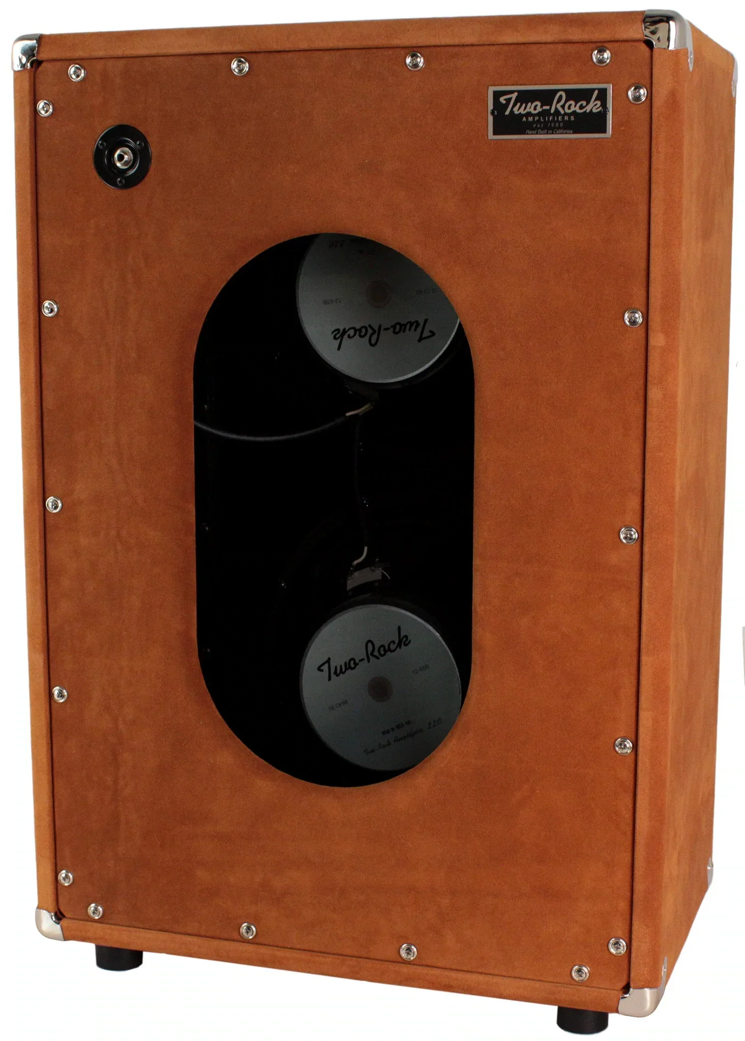 Two-Rock Classic Reverb Signature 100/50 Head, 2x12 Cab, Golden Brown Suede - Image 5