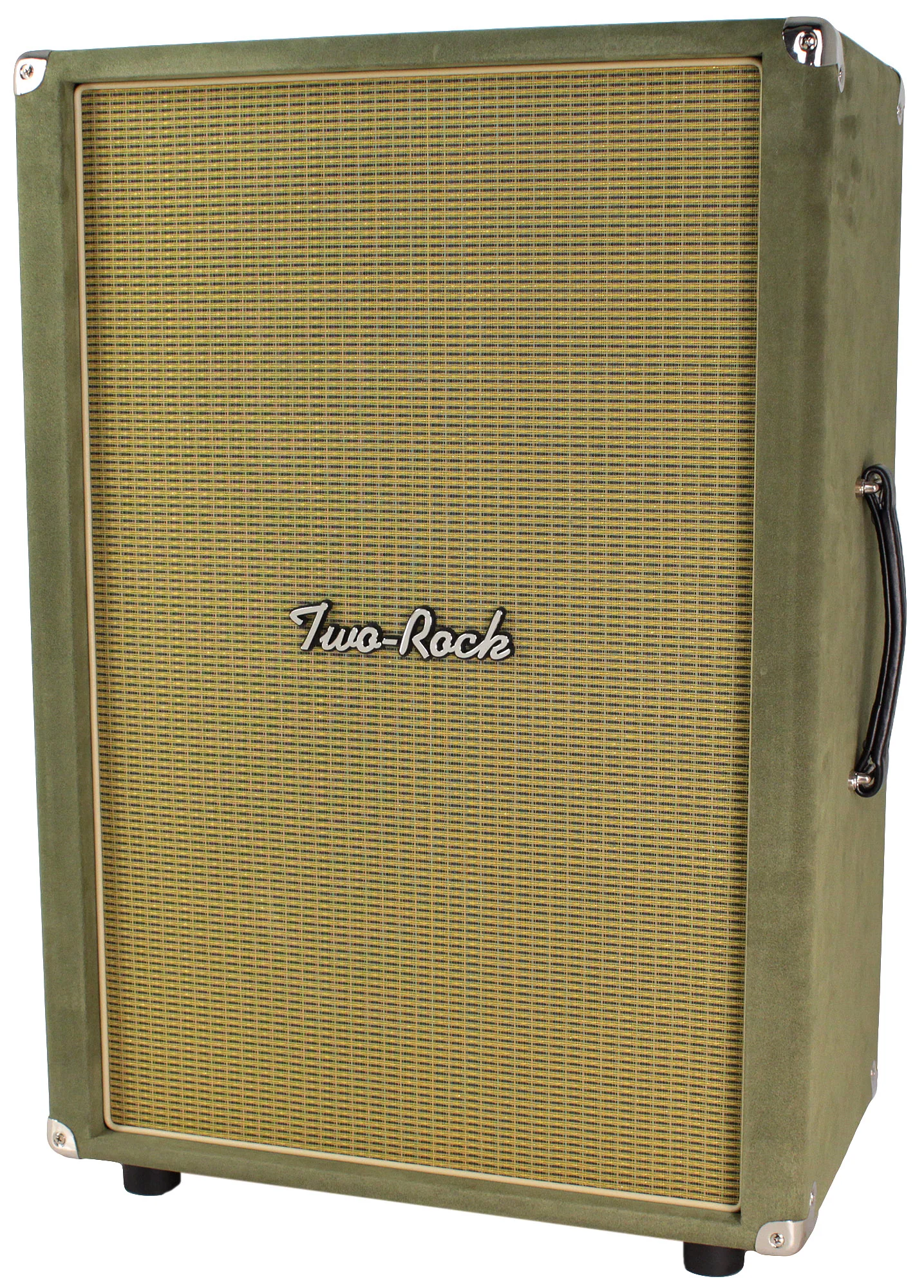Two-Rock Classic Reverb Signature 100/50 Head, 2x12 Cab, Moss Green Suede - Image 5