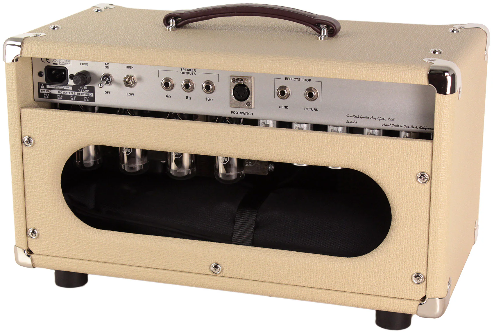 Two-Rock Classic Reverb Signature 100/50 Head, 2x12 Cab, Blonde - Image 4