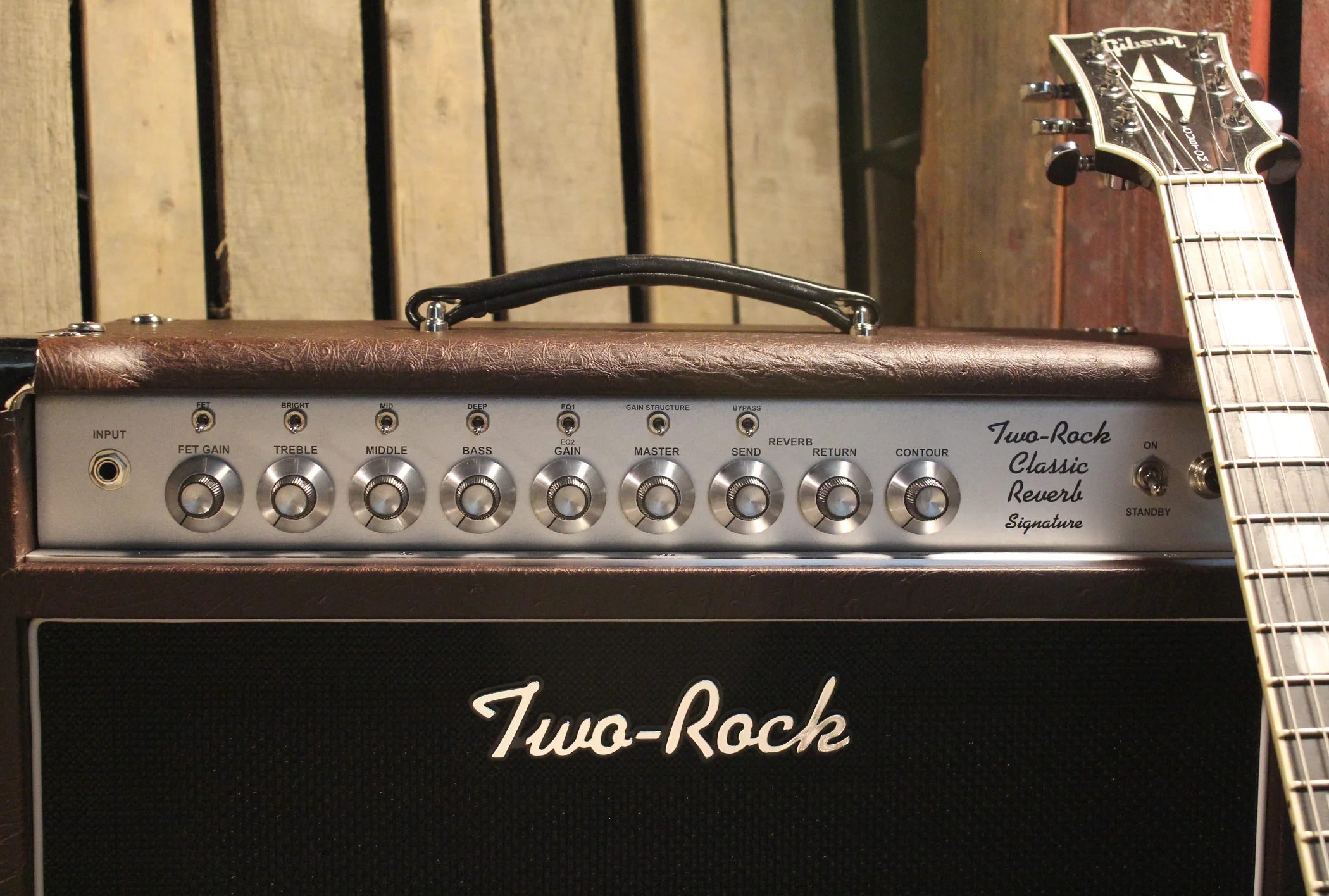 Two-Rock Classic Reverb Signature 50 Tube Rectified Combo, Ostrich - Image 6