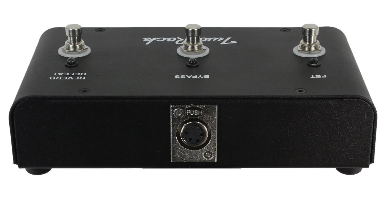 Two-Rock Classic Reverb Signature 50 Tube Rectified Head, 2x12 Cab, Black Suede - Image 6