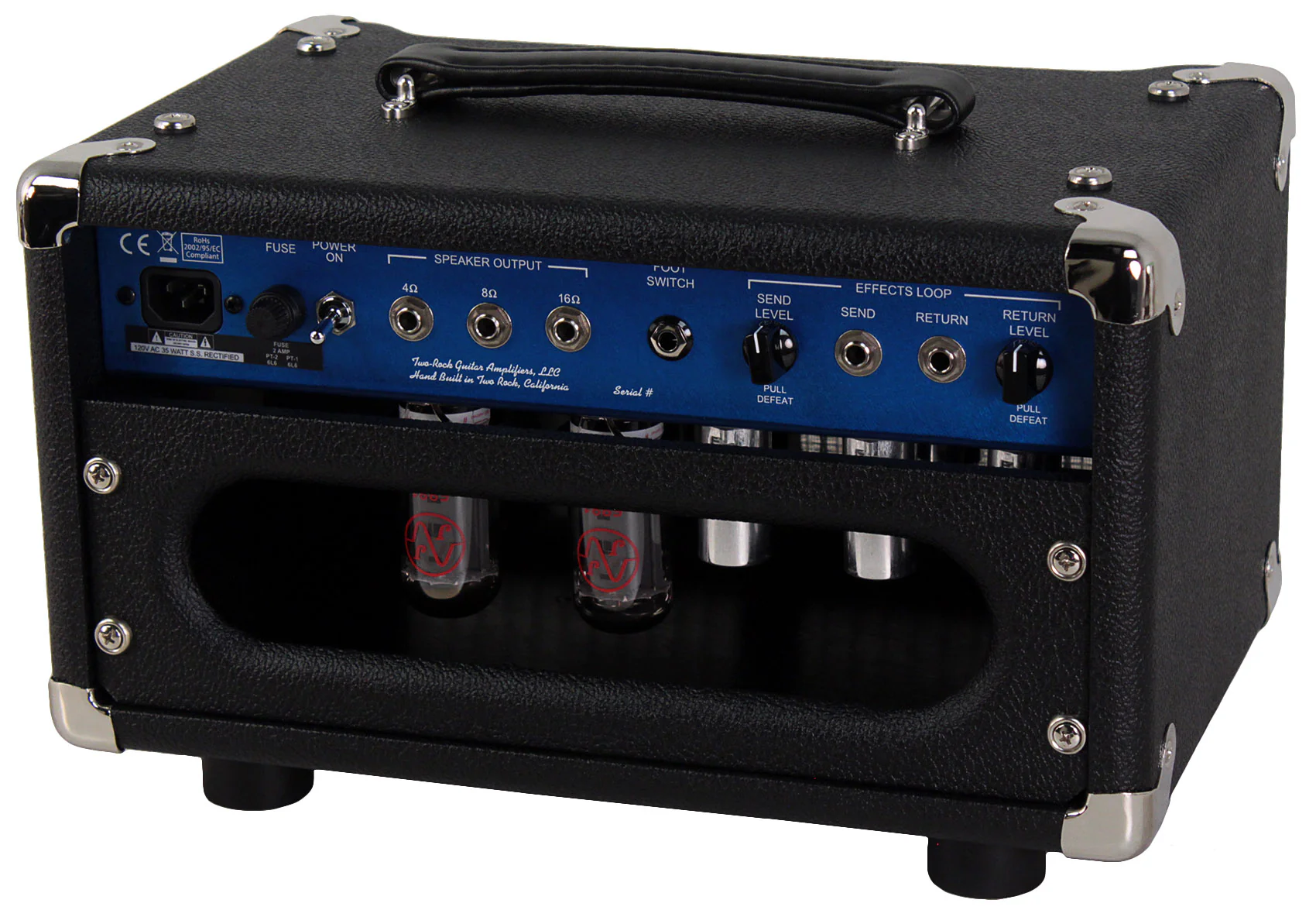 Two-Rock Studio Overdrive Head, 1x12 Cab, Blue Face - Image 3