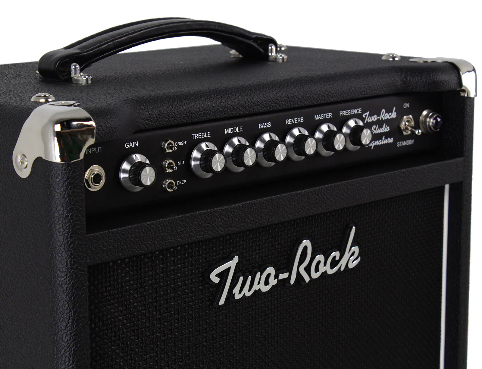 Two-Rock Studio Signature 1x12 Combo Amplifier, Black, Blackface - Image 3