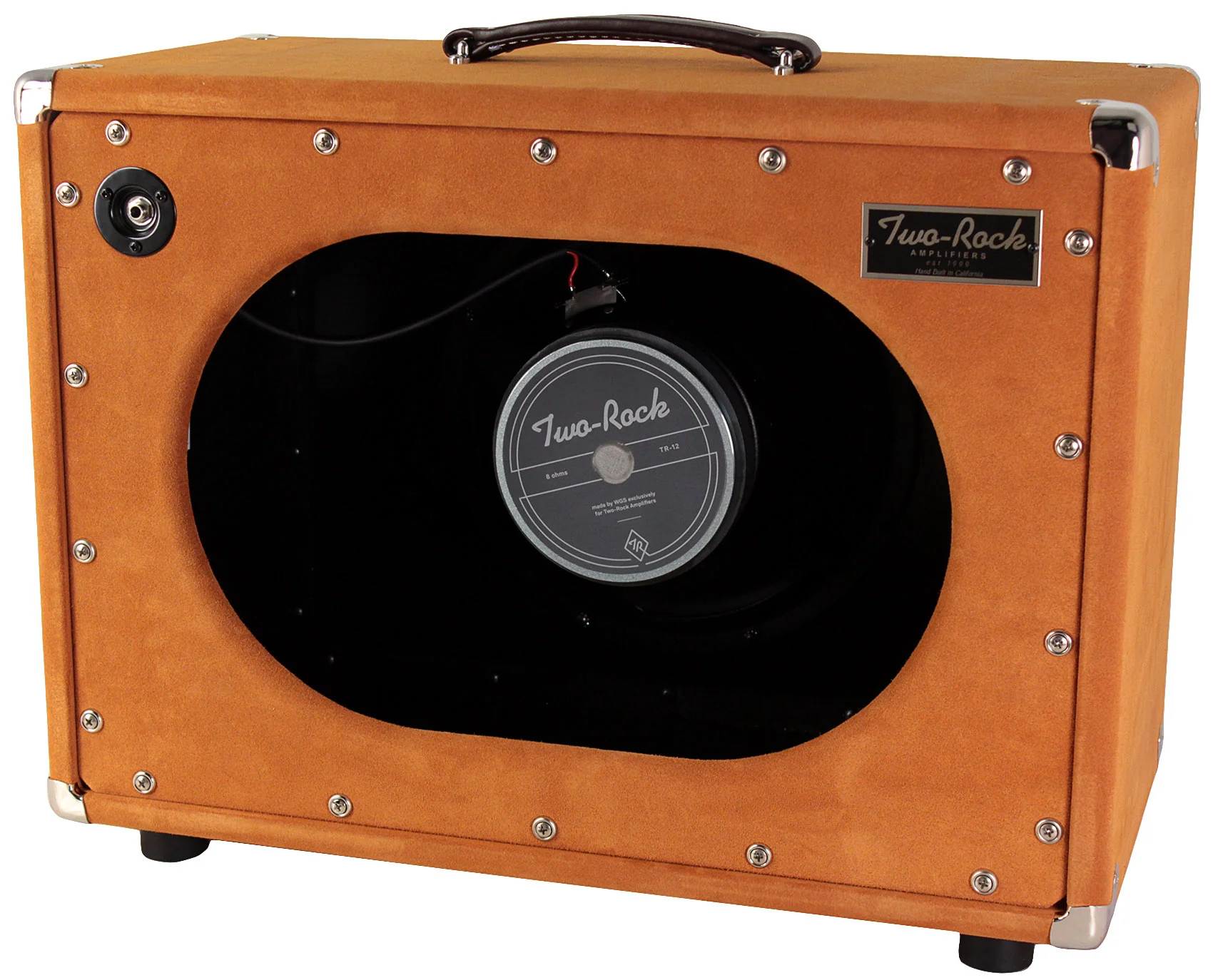 Two-Rock Studio Signature Head, 1x12 Cab, Golden Brown Suede, Oxblood - Image 5