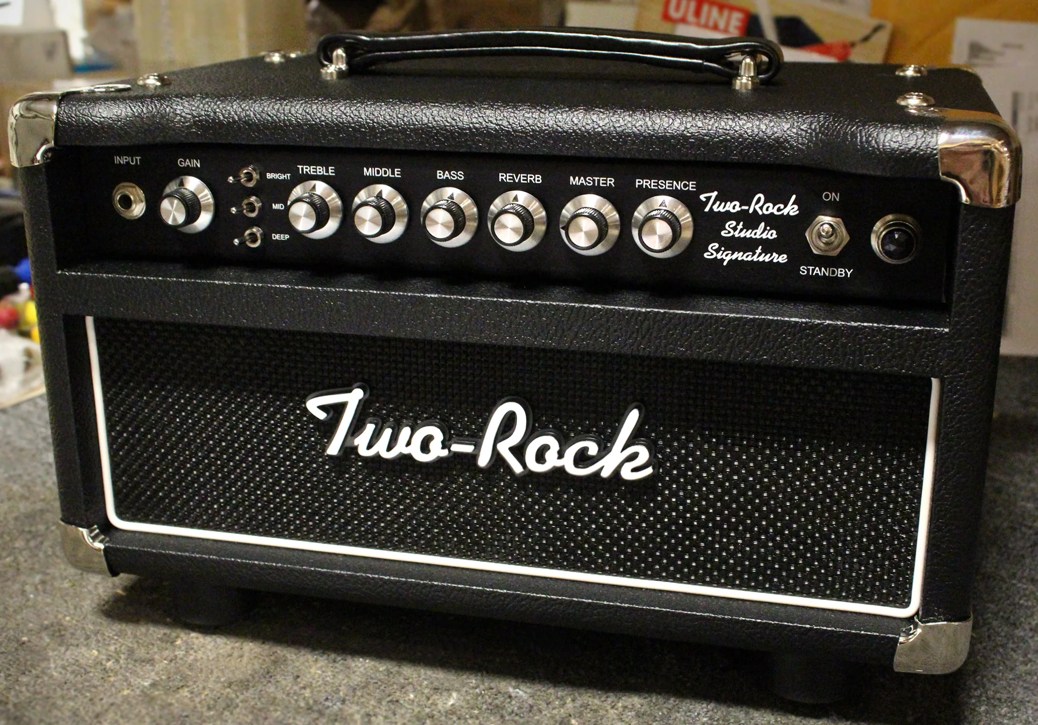 Two-Rock Studio Signature Head, Black, Blackface - Image 6