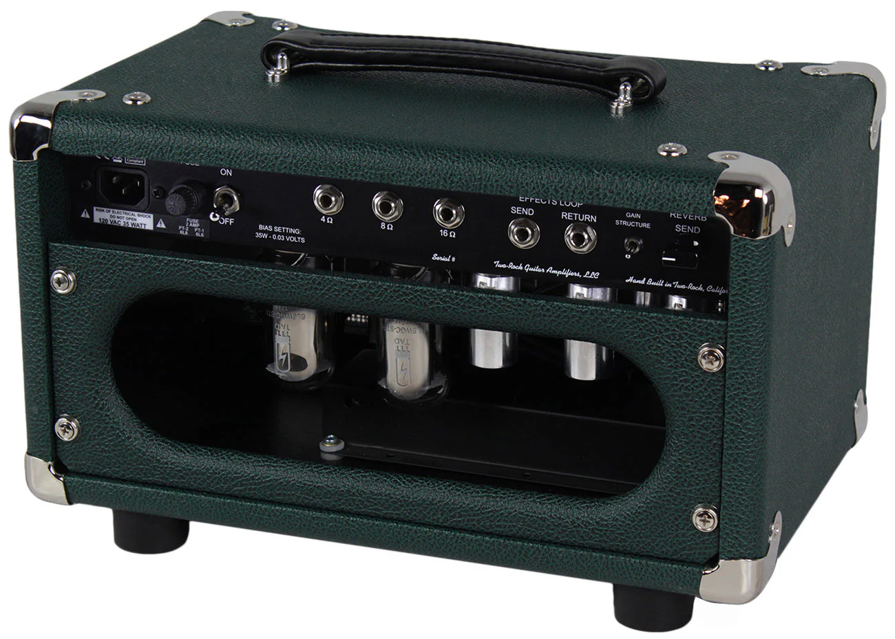 Two-Rock Studio Signature Head, 1x12 Cab, British Green, Blackface - Image 3