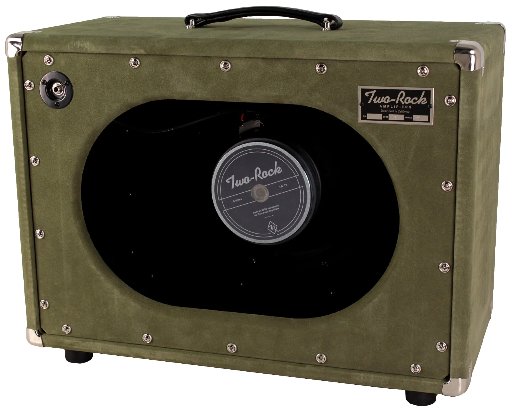 Two-Rock Studio Signature Head, 1x12 Cab, Moss Green Suede - Image 5