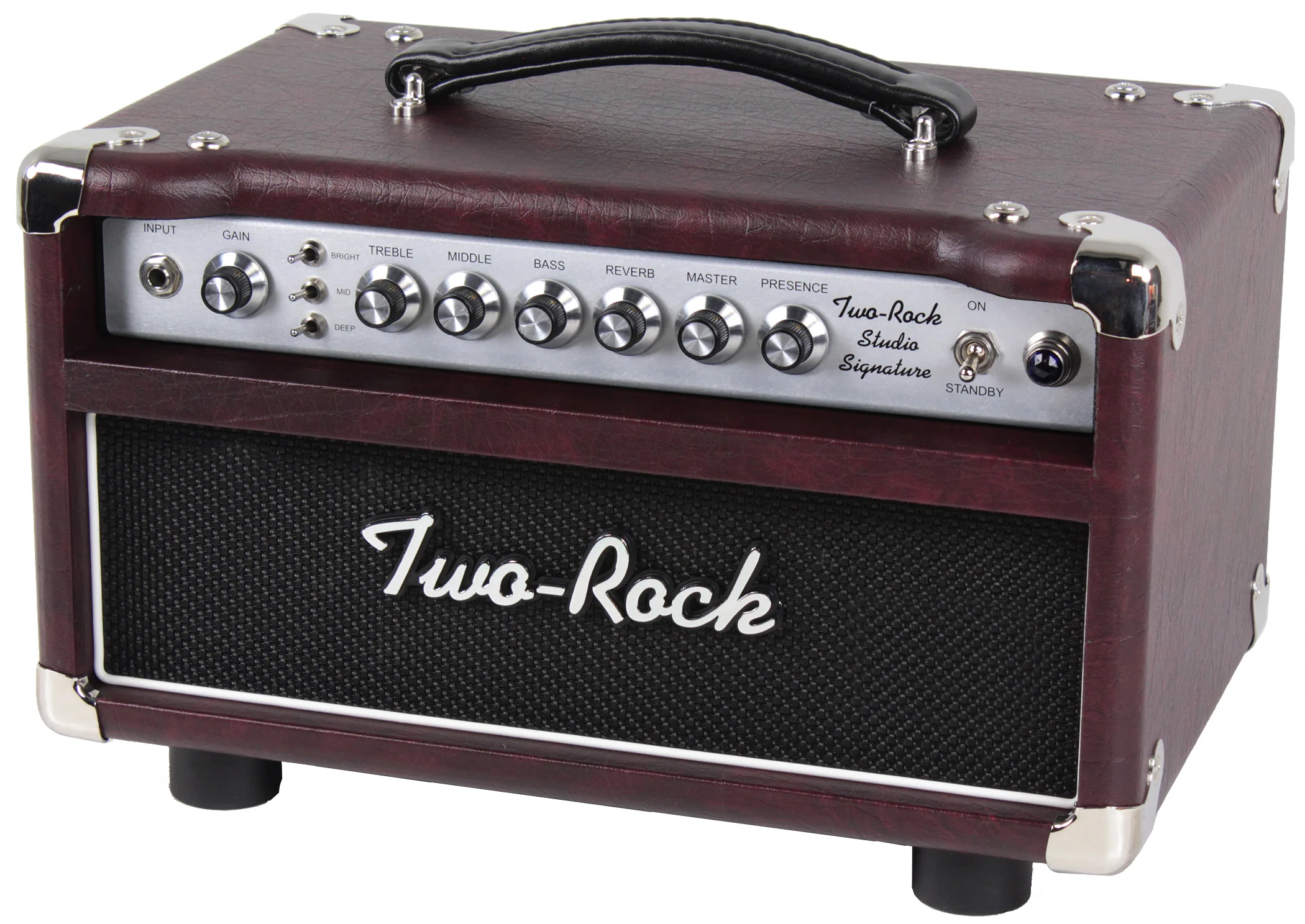 Two-Rock Studio Signature Head, Wine, Silverface