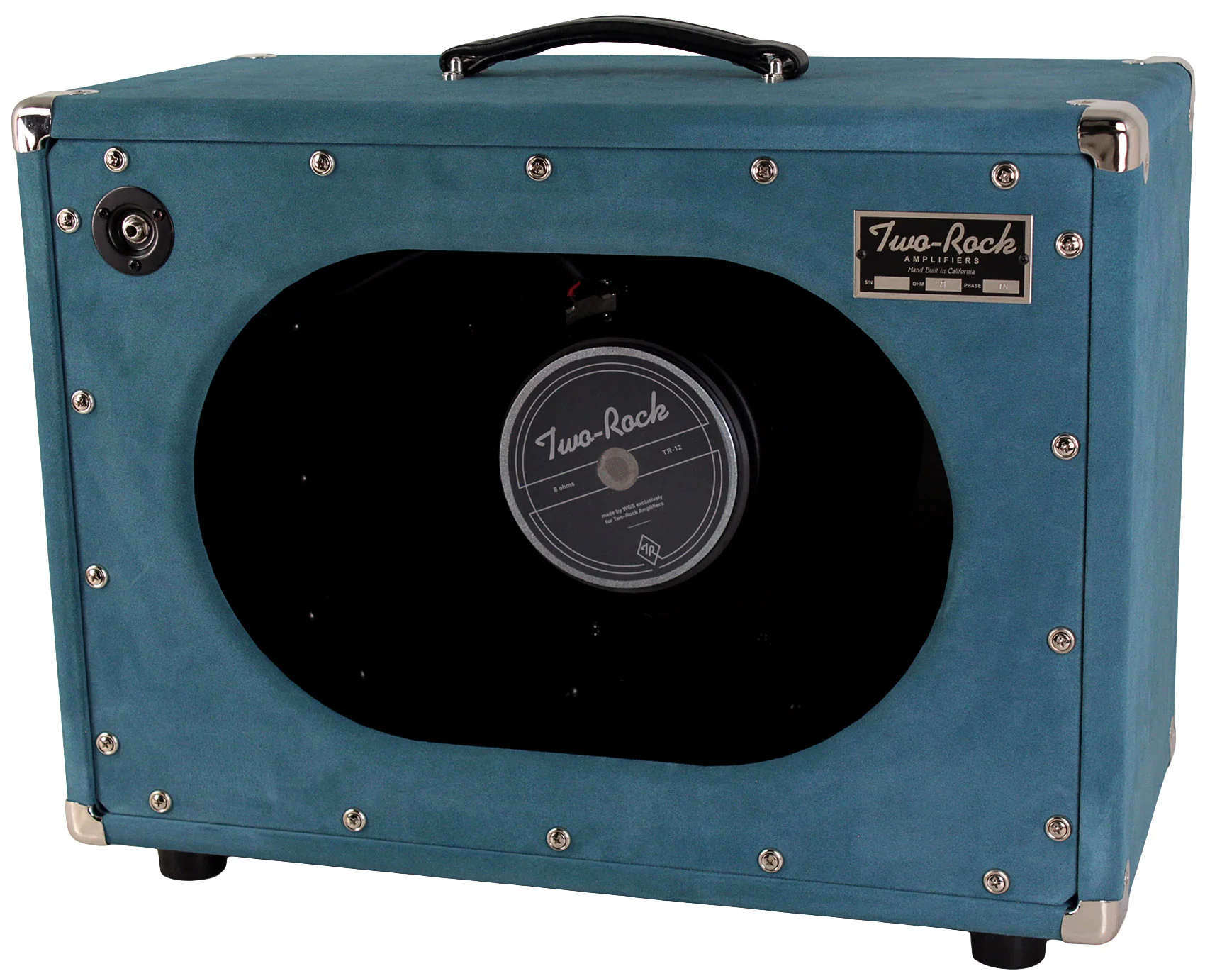 Two-Rock Traditional Clean 100/50 Head, 1x12 Cab, Blue Suede - Image 5
