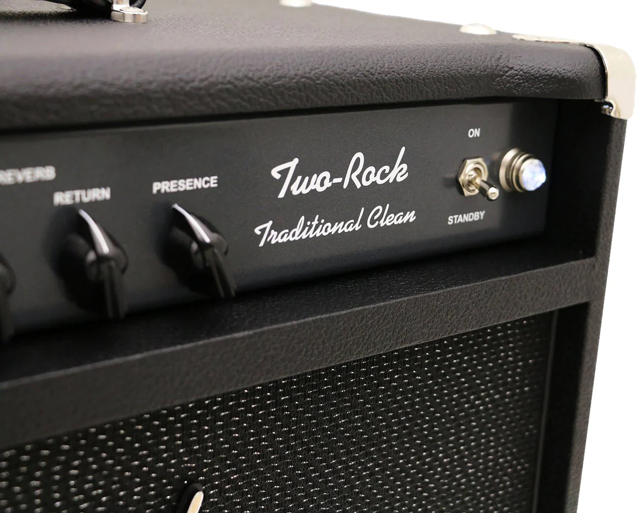 Two-Rock Traditional Clean 100/50 Head, 2x12 Cab, Black, Sparkle Matrix Grille - Image 4