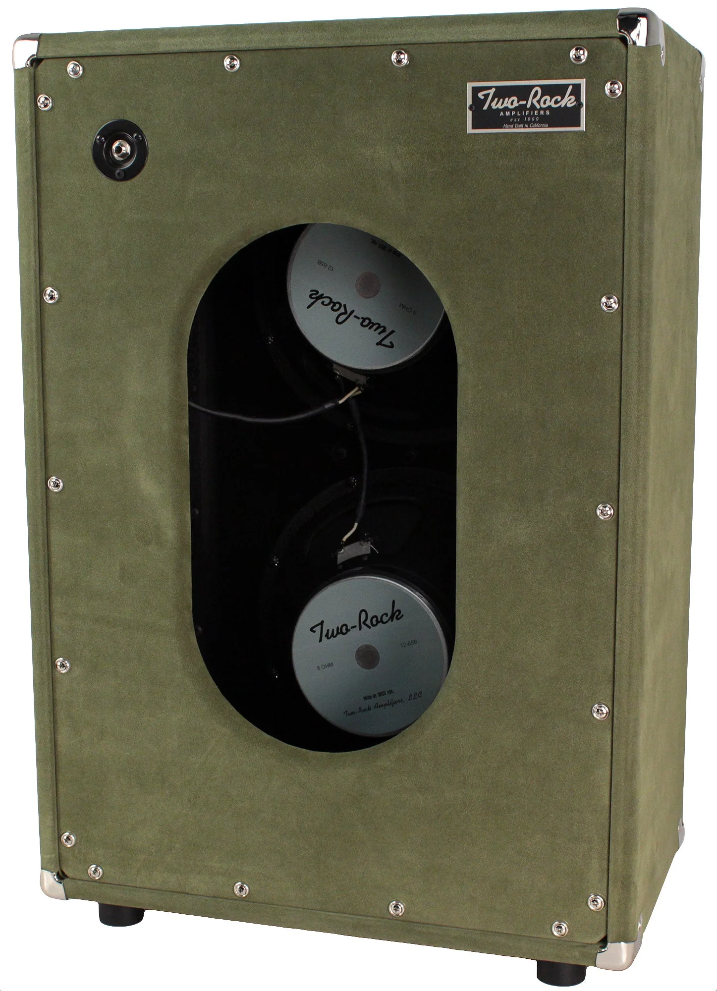 Two-Rock Traditional Clean 100/50 Head, 2x12 Cab, Moss Green Suede - Image 7