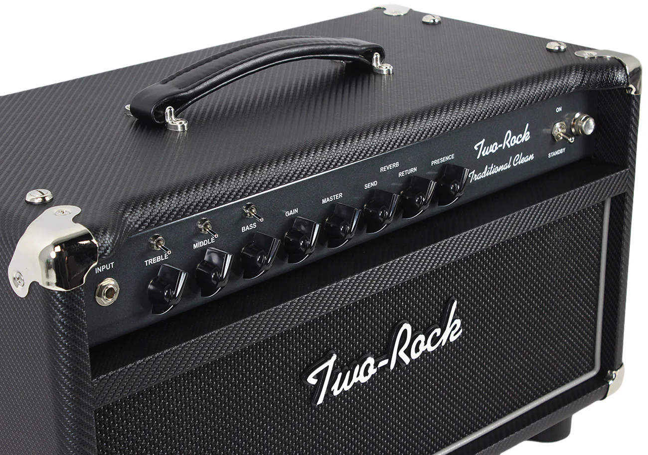 Two-Rock Traditional Clean 100/50 Head, Custom Carbon Fiber - Image 4