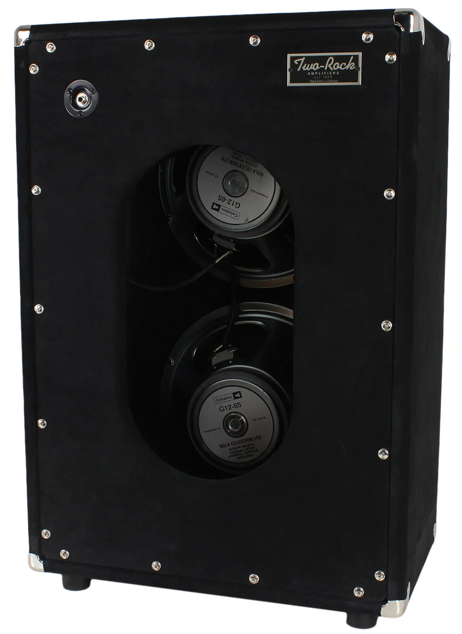 Two-Rock TS1 Tone Secret 100/50 Watt Head, 2x12 Cab, Black Suede, Vintage Silver - Image 5
