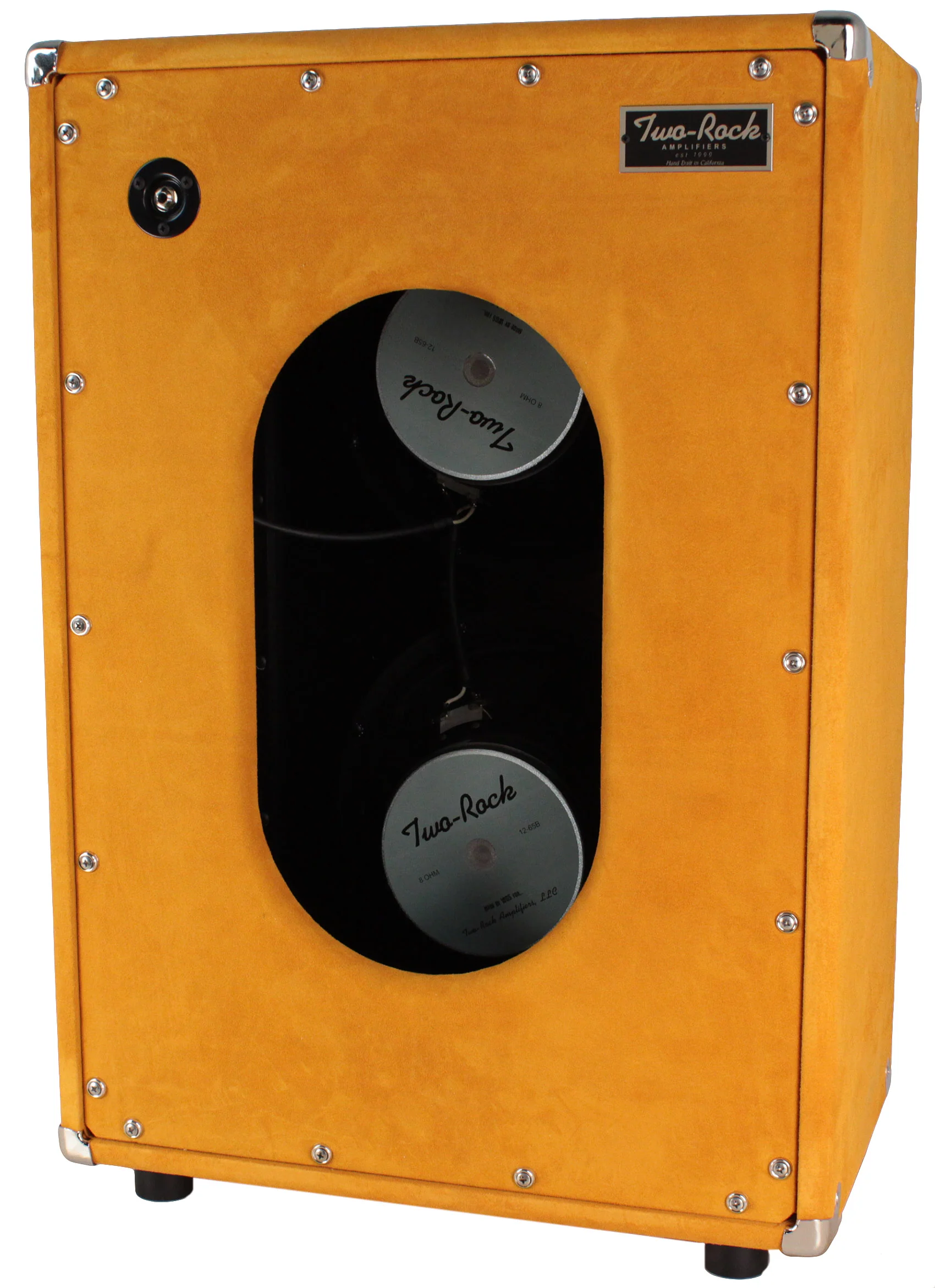 Two-Rock TS1 Tone Secret 100/50 Watt Head, 2x12 Cab, Gold Suede - Image 6