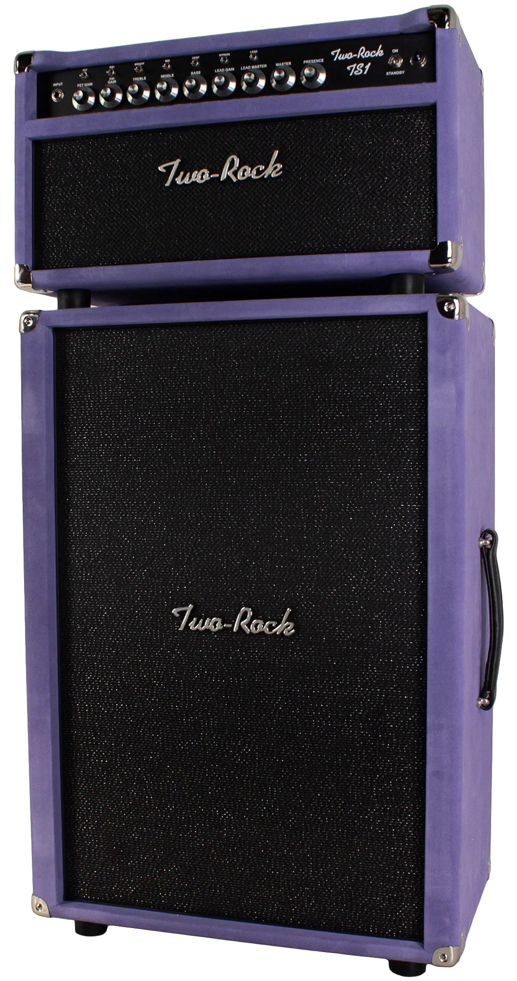 Two-Rock TS1 Tone Secret 50 Watt Head, 2x12 Cab, Lavender Suede - Image 6