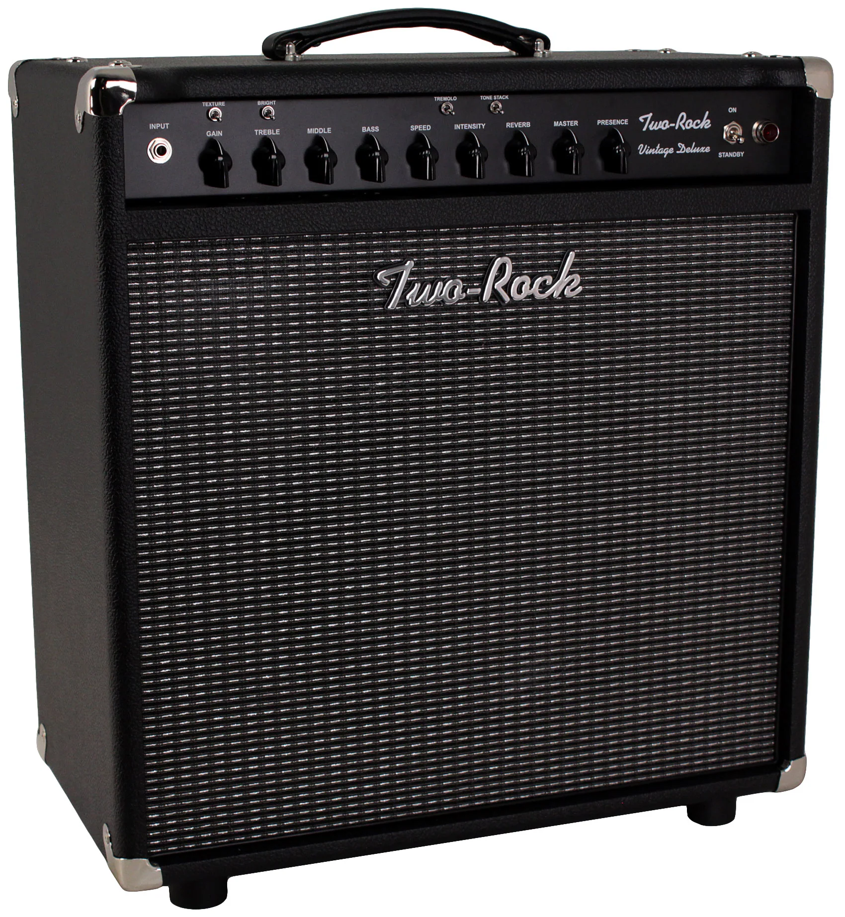 Two-Rock Vintage Deluxe 40/20 1x12 Combo, Black Bronco, Silver - Image 3