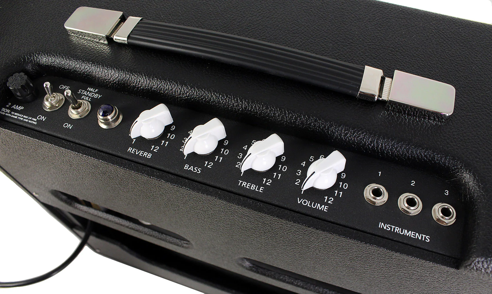 Victoria Amplifier Broadway Deluxe 1x12 Combo, Black Tolex - Image 3