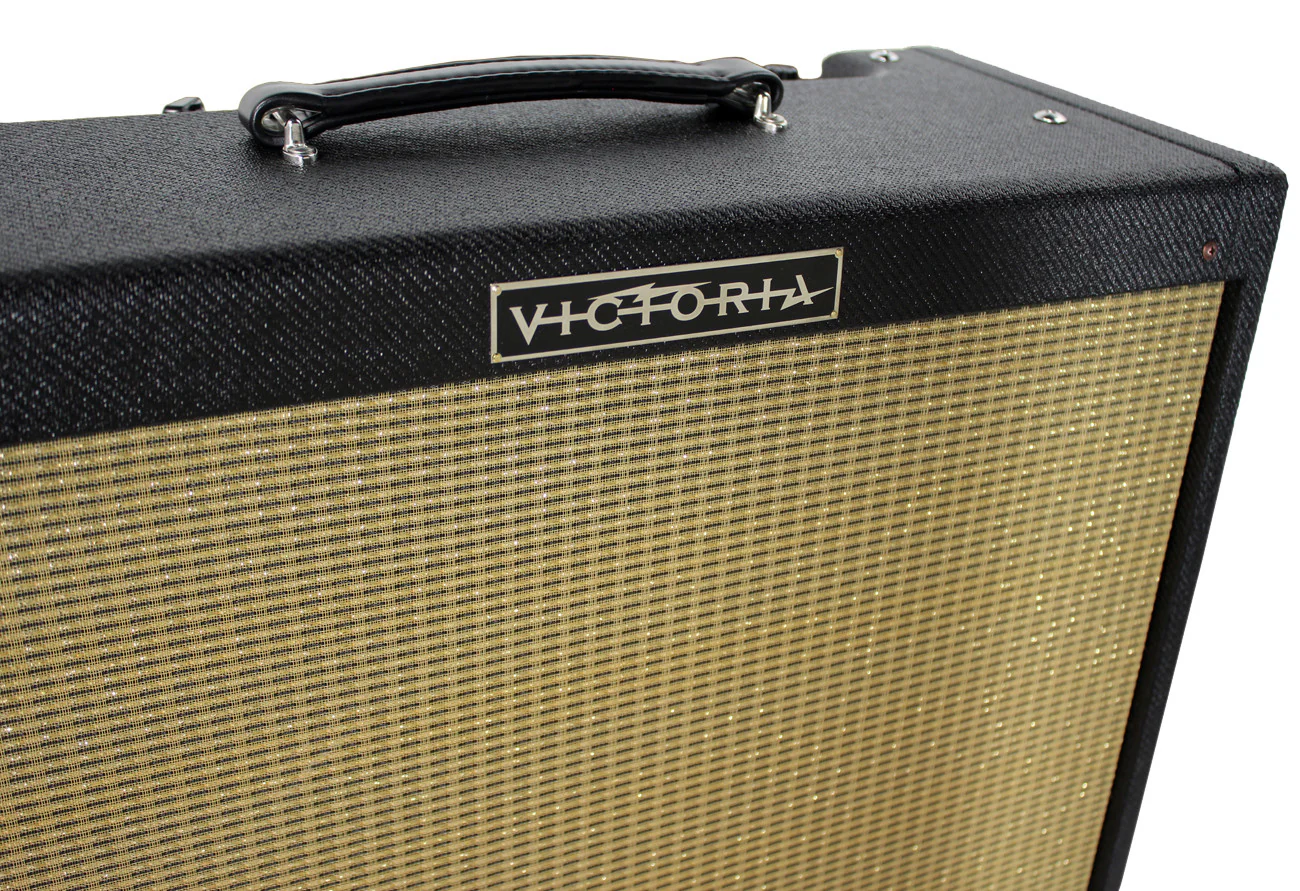 Victoria Amplifier Trem d'la Trem 1x12 Combo, Black Tweed - Image 3
