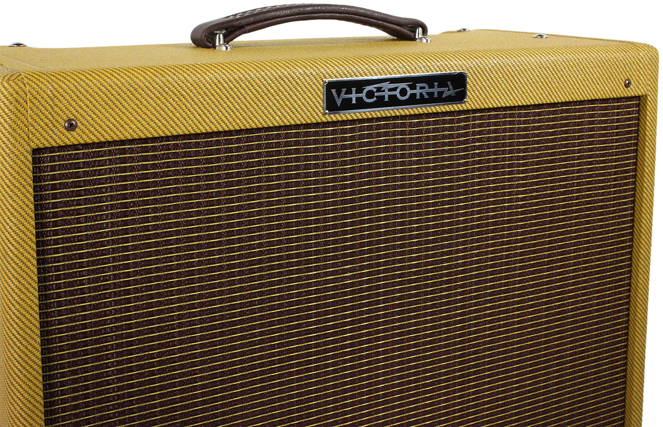 Victoria Amplifier Trem d'la Trem 1x12 Combo, Tweed - Image 5