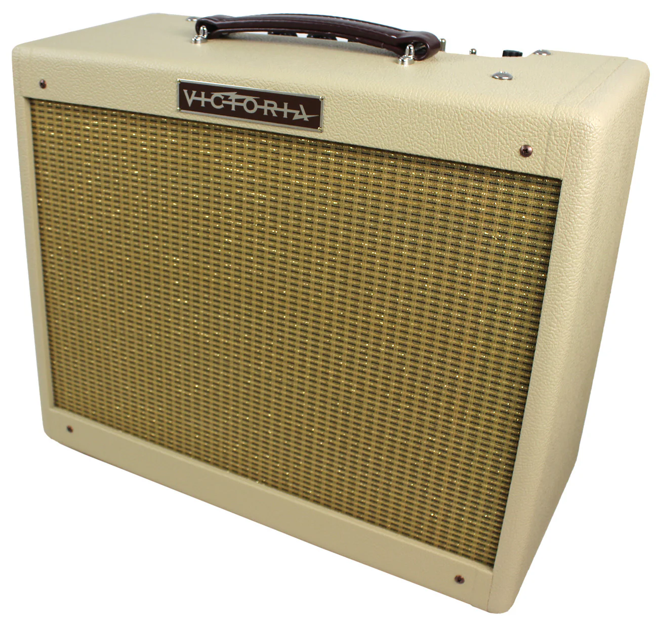 Victoria Amplifier 20112 1x12 Combo, Blonde, Half Power Switch - Image 3