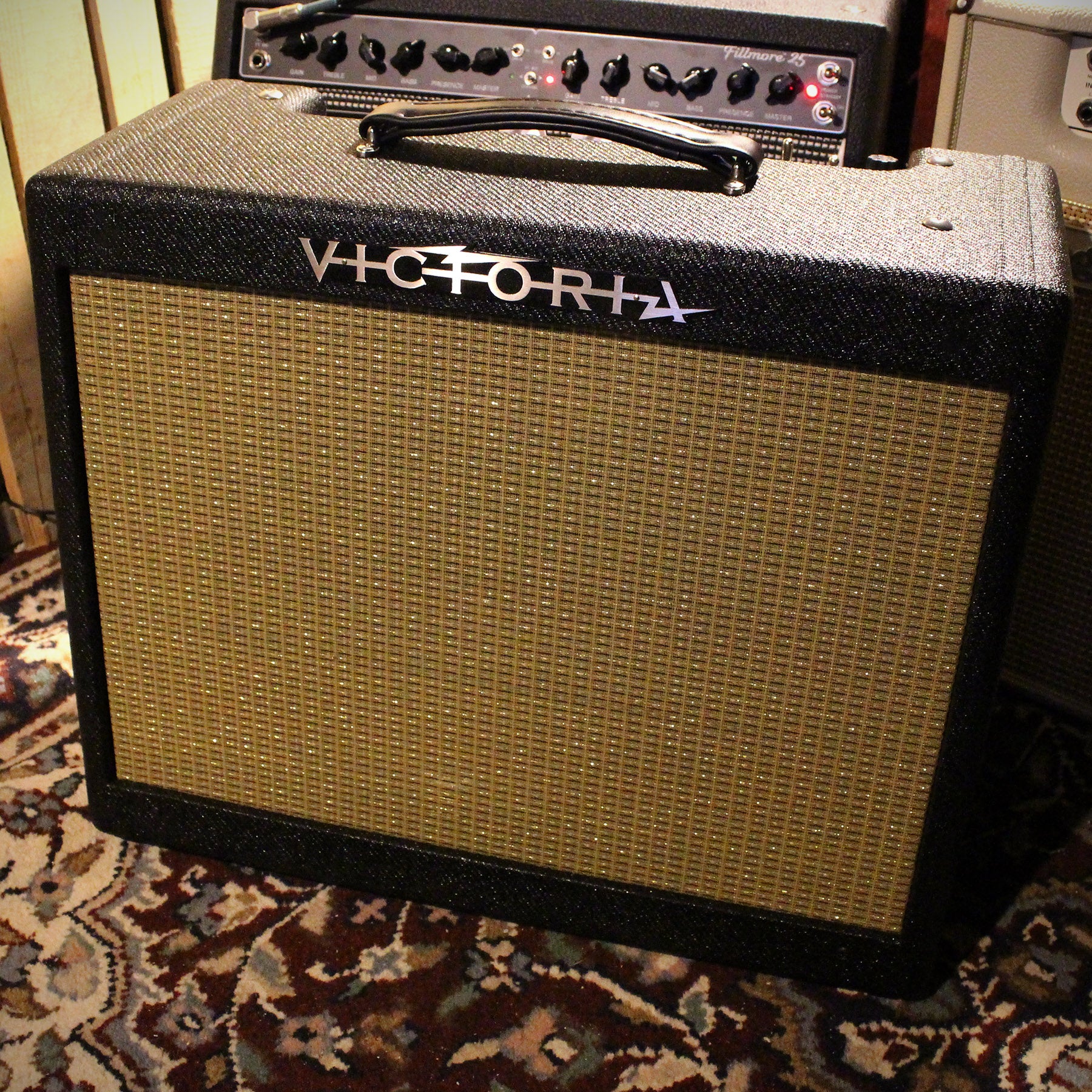 Victoria Amplifier Club Deluxe 1x12 Combo, Black Tweed - Image 5