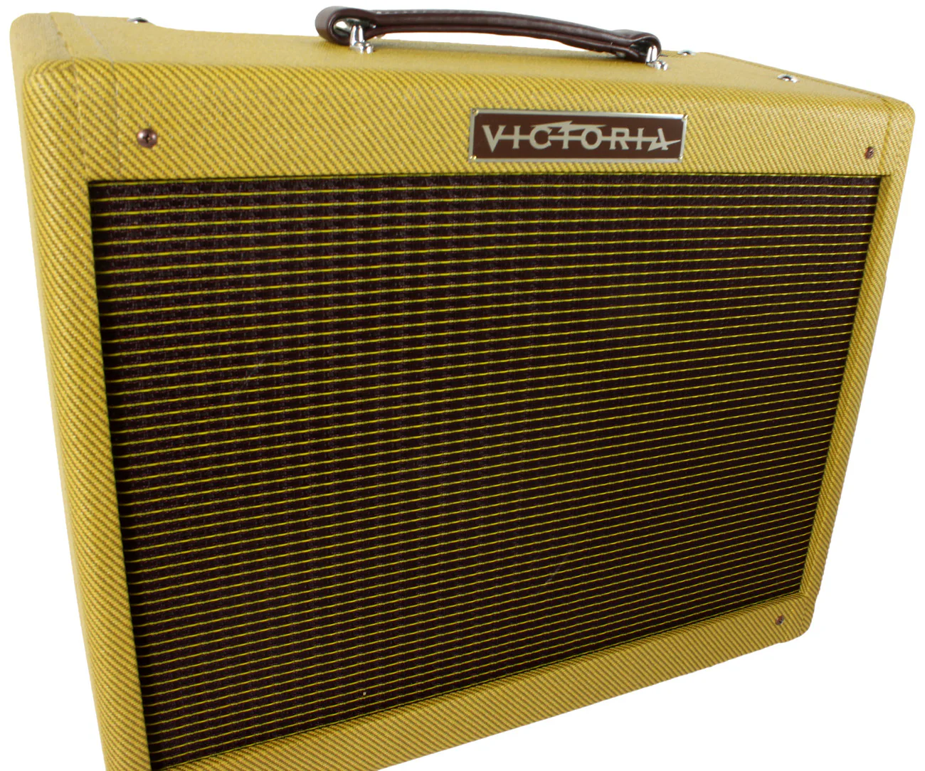 Victoria Amplifier Vicky Vibe Jr. 1x12 Combo, Tweed - Image 4