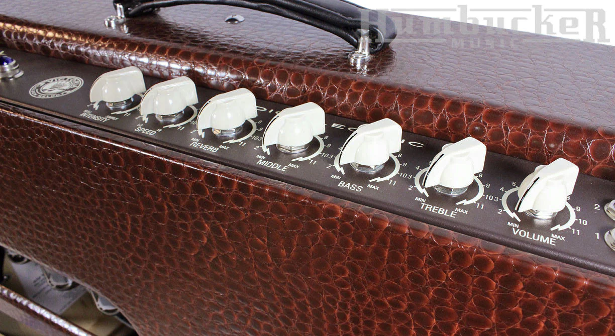 Victoria Amplifier Golden Melody 2x12 Combo, Half Power Switch - Image 3