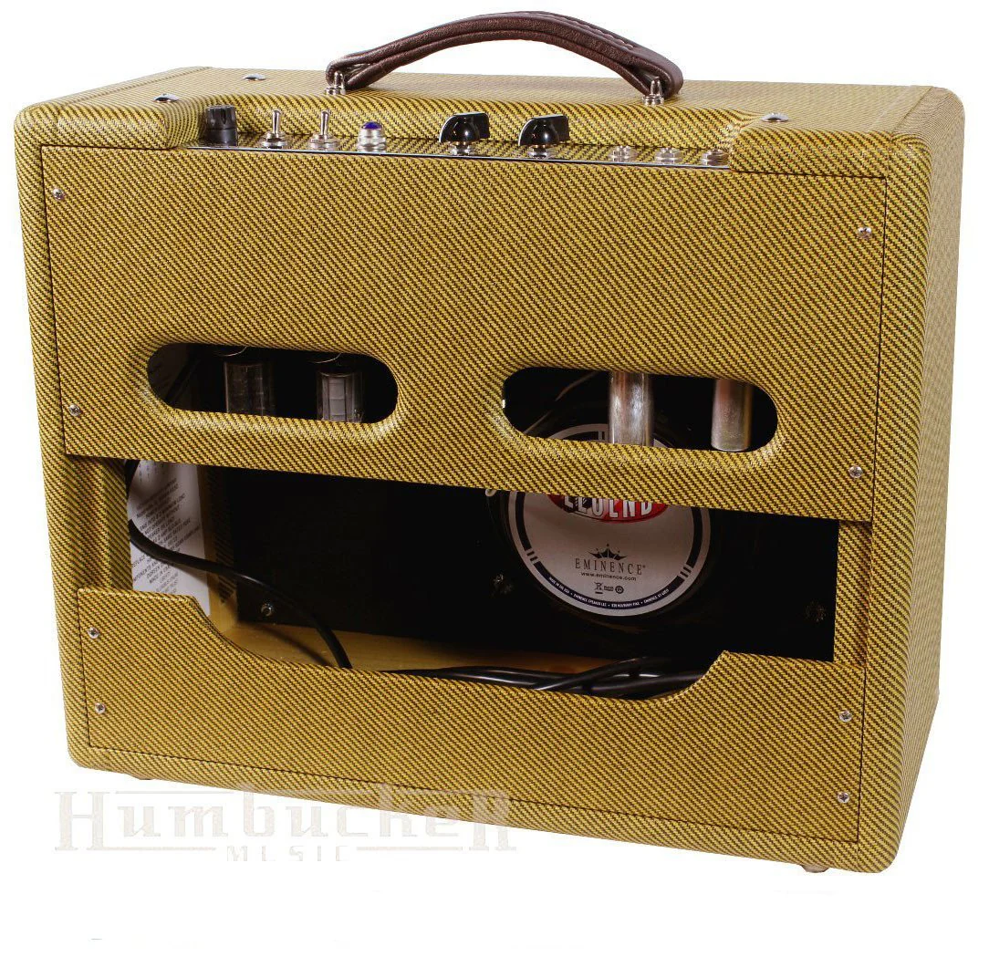Victoria Amplifier Ivy League 1x12 Combo, Tweed, Half Power Switch - Image 3