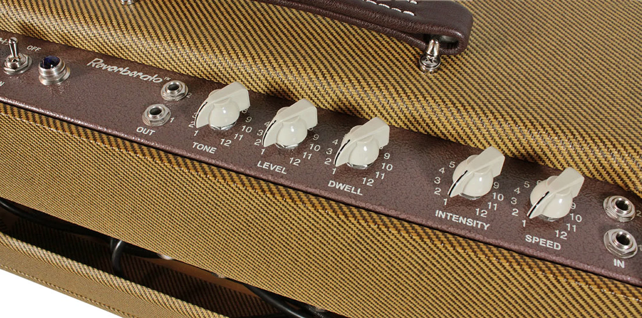 Victoria Amplifier Reverberato, Lacquered Tweed - Image 3