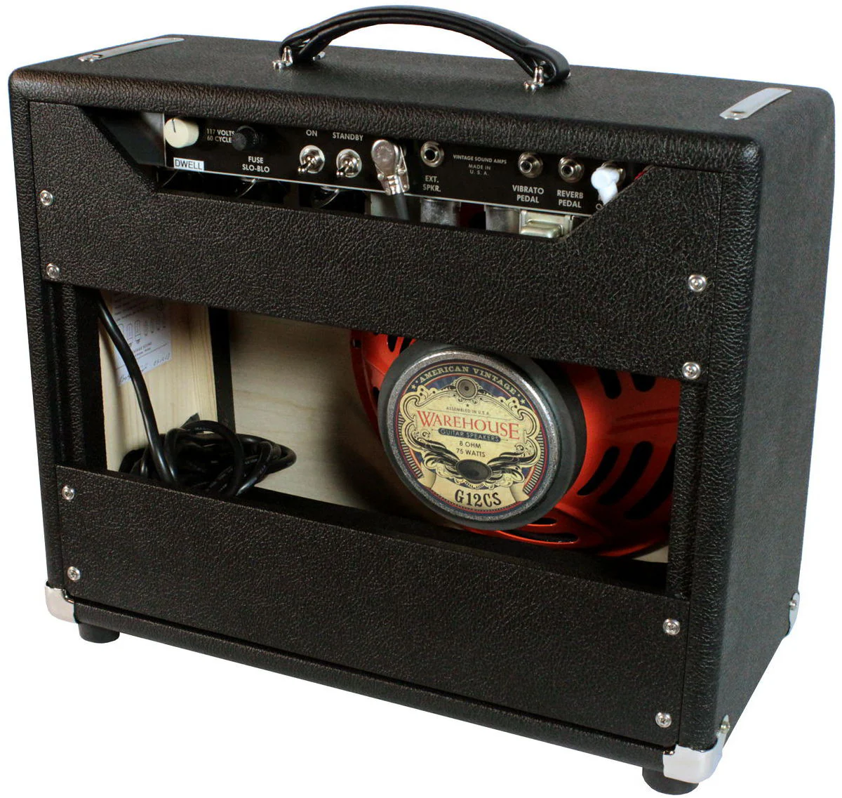 Vintage Sound Vintage 15 Combo, Black, Salt & Pepper - Image 2