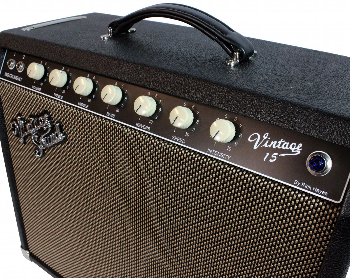 Vintage Sound Vintage 15 Combo, Black, Tan - Image 3