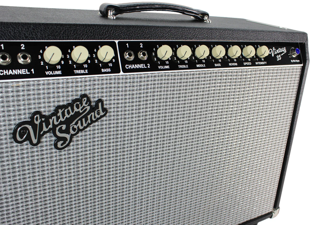 Vintage Sound Vintage 35 - Black, Silver Grill - Image 3