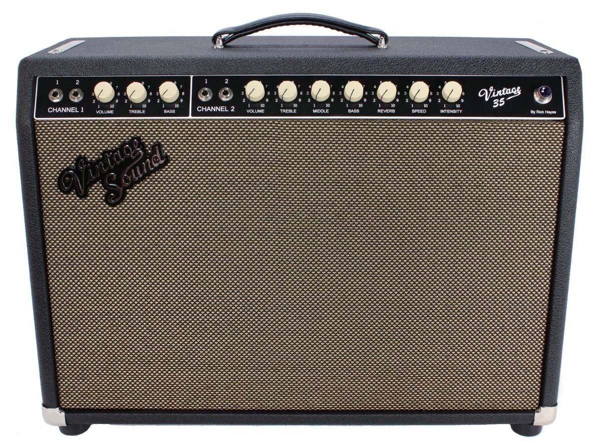 Vintage Sound Vintage 35 - Black, Tan Grill - Image 3