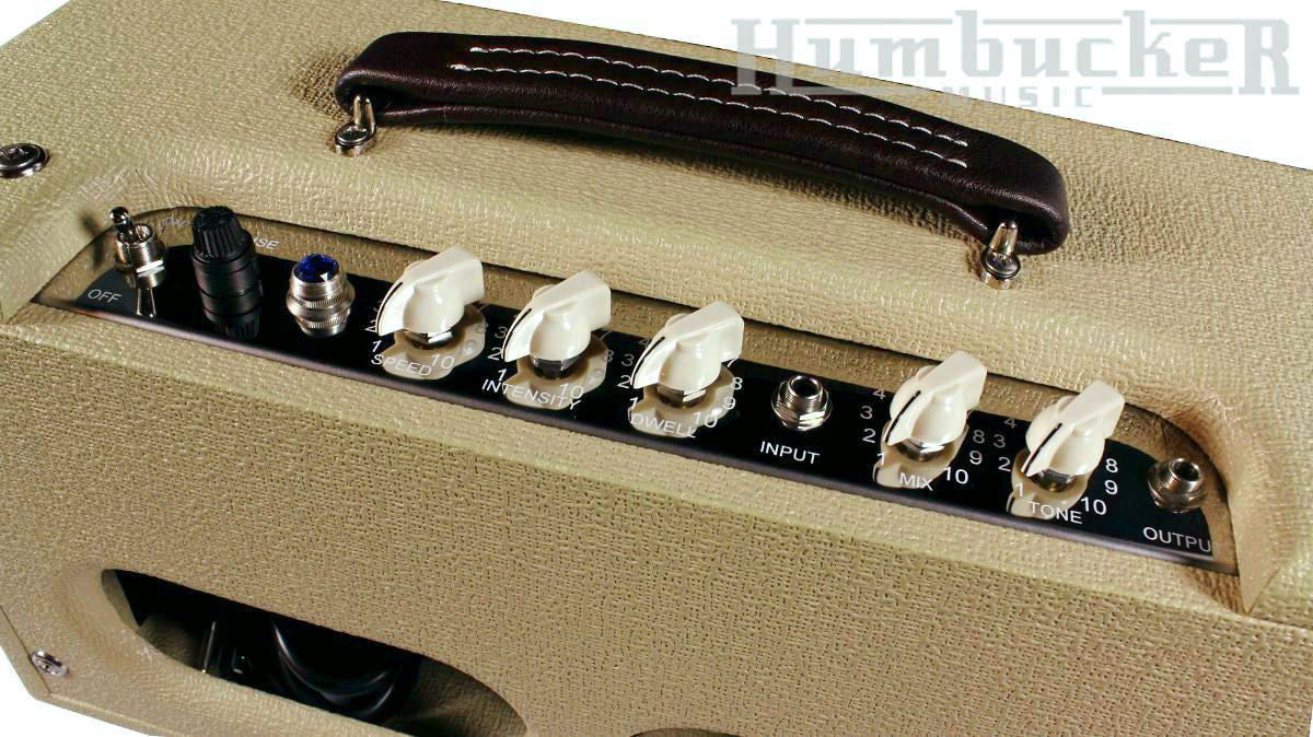 Vintage Sound All Tube Reverb Vibrato Unit, Blonde, Gold - Image 3