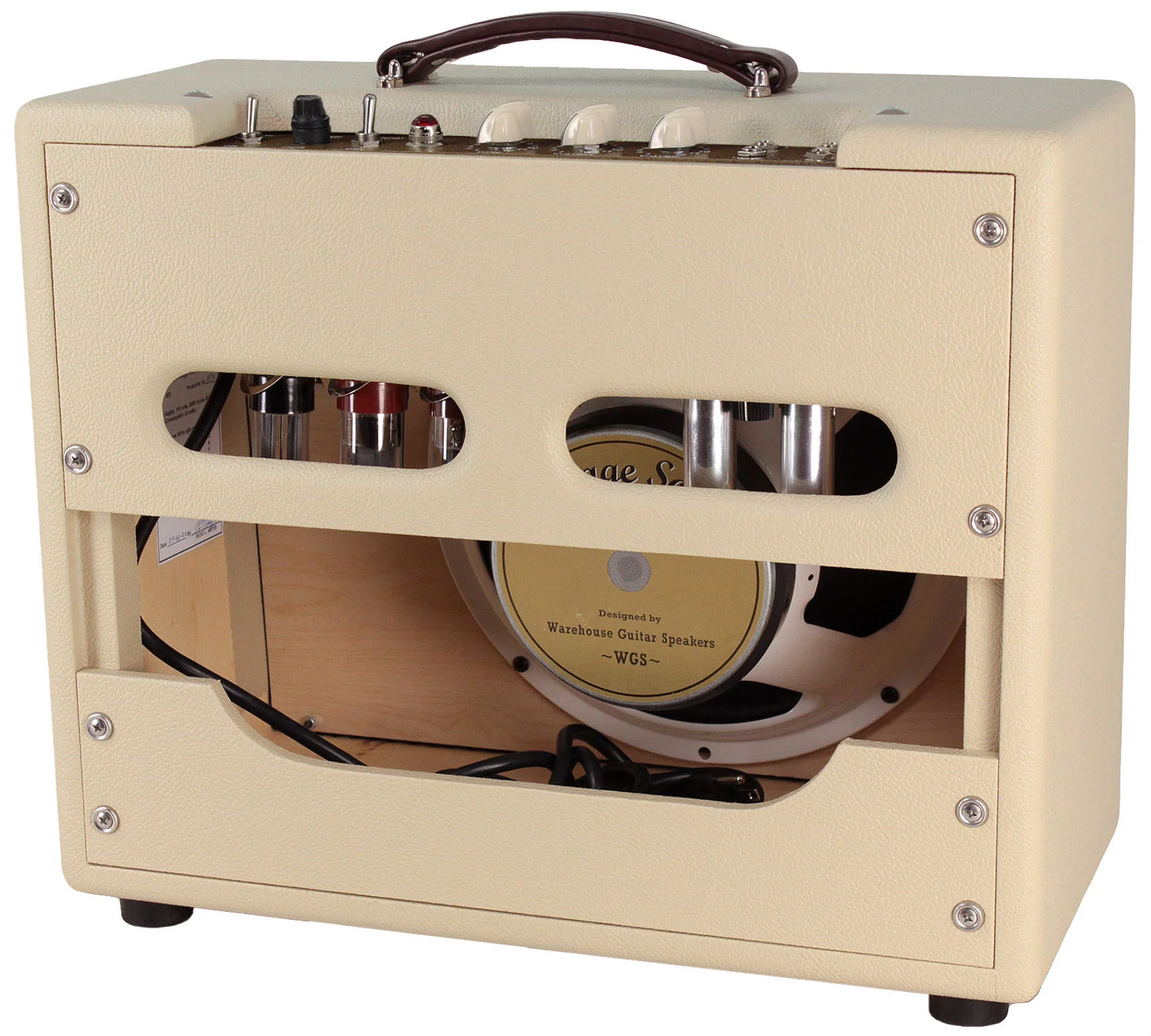 Vintage Sound Tweed 15 1x12 Combo, Blonde, Beige Gold - Image 4