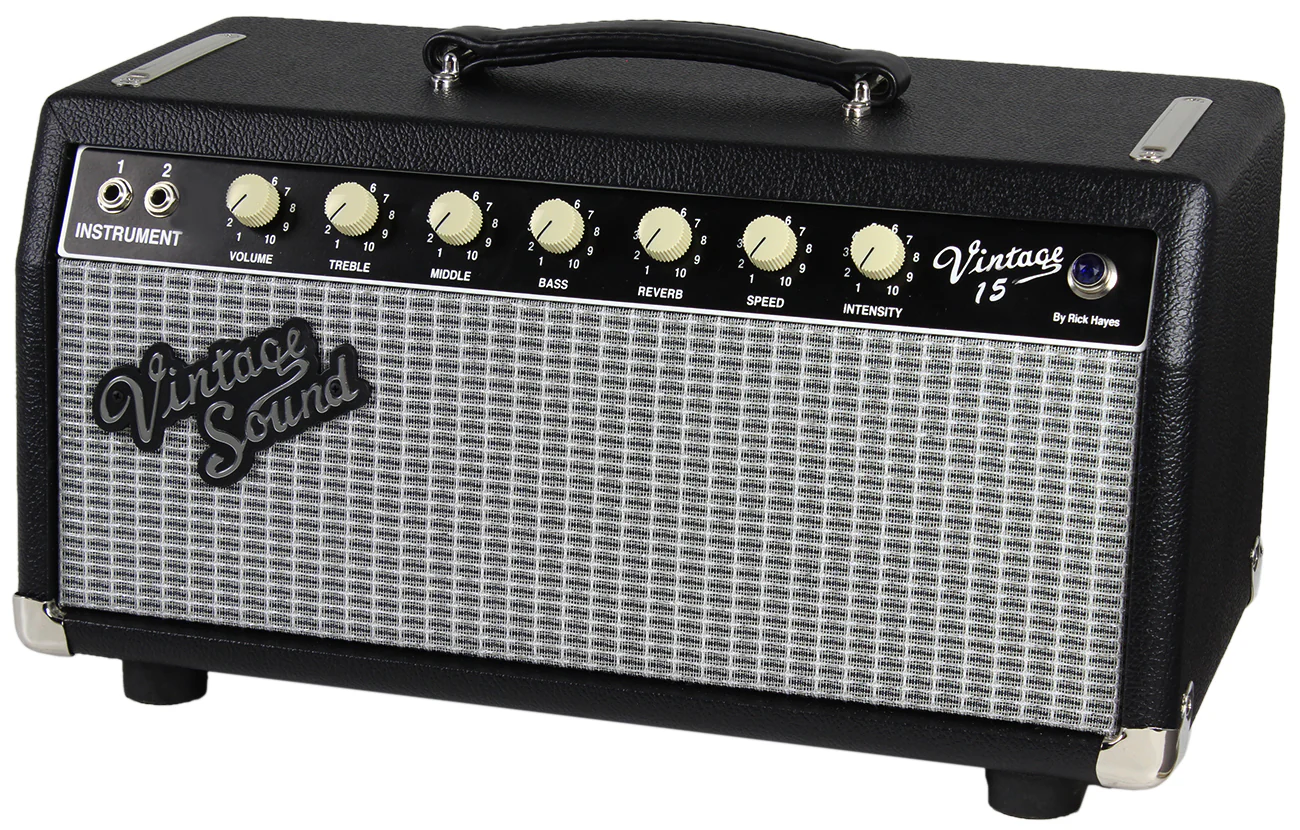 Vintage Sound Vintage 15 Head, Black, Silver