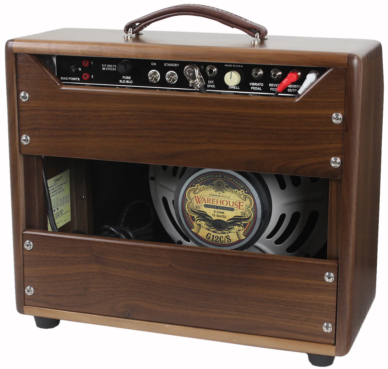 Vintage Sound Vintage 15 Combo, Walnut Hardwood - Image 2