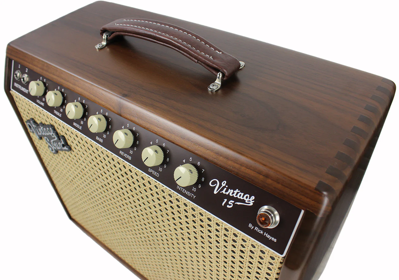 Vintage Sound Vintage 15 Combo, Walnut Hardwood - Image 4